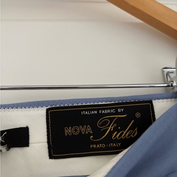 NWT J. Crew Willa Italian Wool Trouser Nova Tides Tall Classic Dark Seascape - Picture 8 of 9